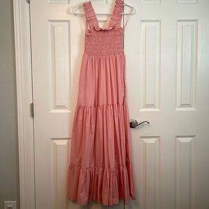 Abercrombie Smocked Bodice Easy Maxi Dress